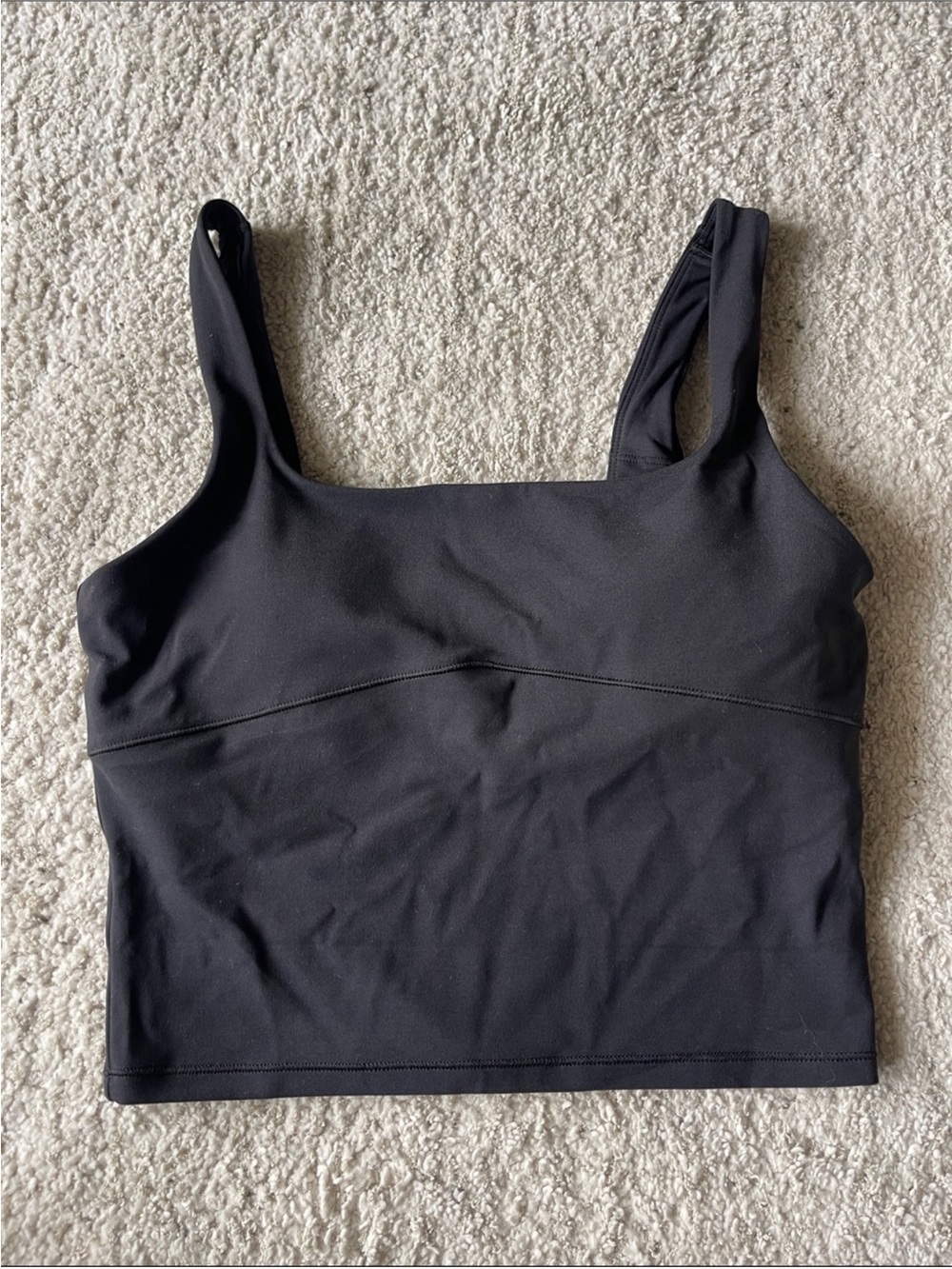 Vuori All the Form Support Tank Top in Black - Picture 3 of 4